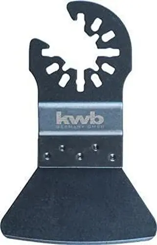 Produktbild: kwb Multitool Schaber, hart, mit Quick Change Aufnahme, universel, Holz, Metal,
