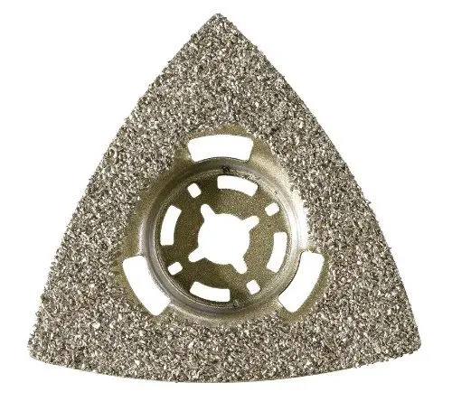 Produktbild: kwb Professional Raspel Delta Ø 80 mm, für Beton, Stein und Holz (Hartmetall-bestreut)