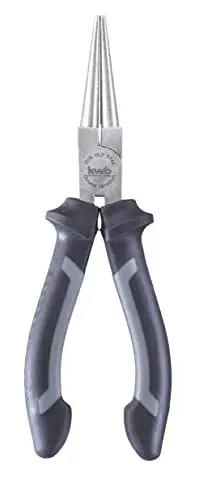 Produktbild: kwb Rundzange Professional 160 mm nach DIN ISO 5745 lange Backen, CV-Stahl, extra lange Backen