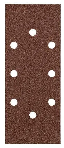 Produktbild: kwb Schleifstreifen 93x230 mm aus Korund in den Körnungen 40, 80, 120, 180, hochwertige Verleimung, robuster Papierträger, universal einsetzbar für den Schliff von Holz und Metall