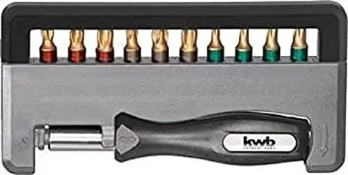 Produktbild: kwb Smartphone Titan Bit-Box – 12-tlg. inkl. Bit-Halter und Handgriff