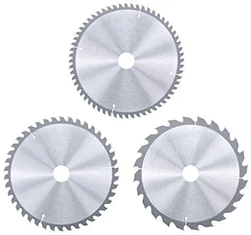 Produktbild: kwb by Einhell Kreissägeblattsatz 3-tlg. 210x30 mm Stat. Sägen-Zubehör (3x HM-Sägeblätter, Ø210x30 mm, 1x 24 Z, 1x 42 Z, 1x 60 Z, passend für Einhell Tischkreissägen und Kapp-Gehrungssägen)