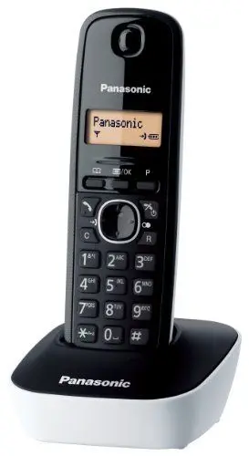Produktbild: KXTG1611JTW WHITE CORD.DECT PA