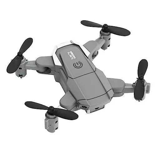Produktbild: KY905 RC-Drohne, 50X RC-Quadcopter-Hubschrauber mit 4K-HD-Kamera, WiFi-Drohne Zur Optischen Flusspositionierung, Hindernisvermeidung, Gestenfotografie, Höhenhaltung, Flugbahnflug