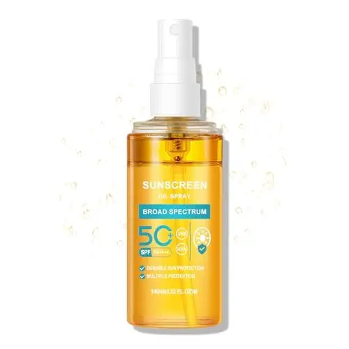 Produktbild: KYDA Sonnenöl Spray, Sonnenspray SPF 50, Lightweight Hydration Body Sunscreen Oil, Refreshing Sunscreen Spray, UVA/UVB sofortiger Sonnenschutz Spray