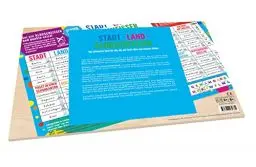 Produktbild: Kylskapspoesi AB Spielblock Stadt-Land-Klugscheisser – Junior Edition