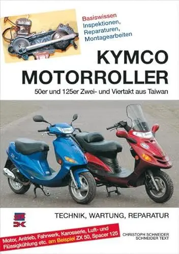 Produktbild: Kymco Motorroller: 50er und 125er Zwei- und Viertakt aus Taiwan