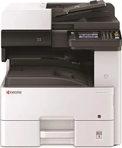 Produktbild: Kyocera Ecosys M4125idn Laserdrucker Multifunktionsgerät Schwarz Weiss. 25 Seiten A4 pro Minute. Din A3 Drucker. Drucker Scanner Kopierer, USB 2.0, 1.200 dpi, Duplex
