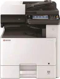 Produktbild: Kyocera Ecosys M8130cidn Farblaserdrucker Multifunktionsgerät mit Touchpanel: Drucker Scanner Kopierer, 30 Seiten pro Minute. Din A3 Drucker Inkl. Mobile-Print-Unterstützung.