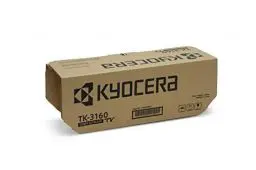 Produktbild: Kyocera TK-3160 Original Toner Schwarz 1T02T90NL1. Toner Drucker kompatibel für ECOSYS M3145dn, ECOSYS M3645dn, ECOSYS P3045dn, ECOSYS P3050dn, ECOSYS P3055dn, ECOSYS P3060dn