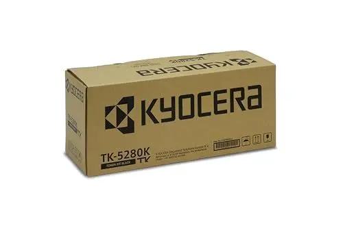 Produktbild: Kyocera TK-5280K Toner Schwarz. Original Tonerkartusche 1T02TW0NL0. Toner Drucker kompatibel für M6235CIDN. Drucker Toner für bis zu 11000 Seiten