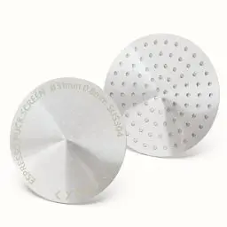 Produktbild: KYONANO Puck Screen 51mm - Espresso Sieb für Siebträger - 0.8mm Dicke Espresso Sieb 51mm - Edelstahl-Scheibenmaske - Siebträger Zubehör für Kaffeemaschine, Barista, Mobiler Filter