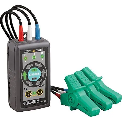 Produktbild: Kyoritsu KEW 8035 Indikator der Sinne zyklische der Phasen durch hohe Sicherheit LED, grau