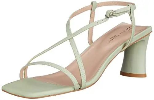 Produktbild: L37 HANDMADE SHOES Damen Dat hill Heeled Sandal, Grün, 38 EU