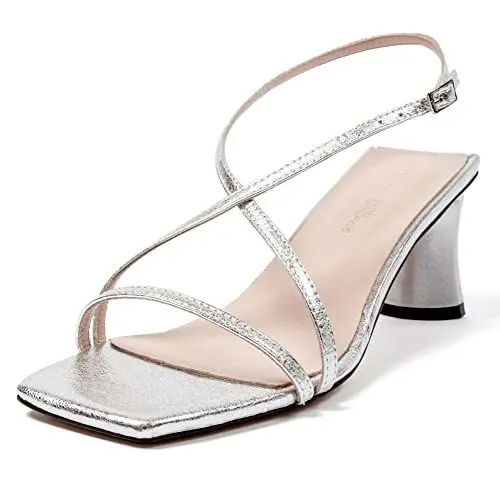 Produktbild: L37 HANDMADE SHOES Heeled Sandals THAT HILL, Silver, 40
