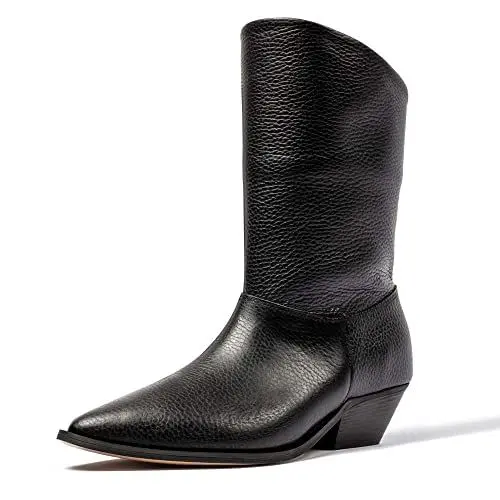 Produktbild: L37 HANDMADE SHOES Damen Don't Ask ME WHY Western Boot, Black, 36 EU