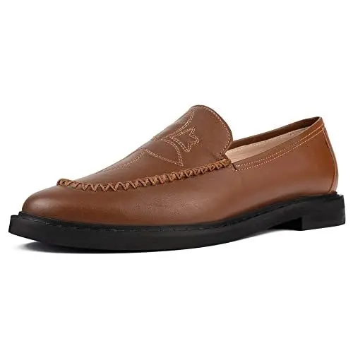 Produktbild: L37 HANDMADE SHOES Damen STILL Waiting Loafer Flat, Brown, 39 EU