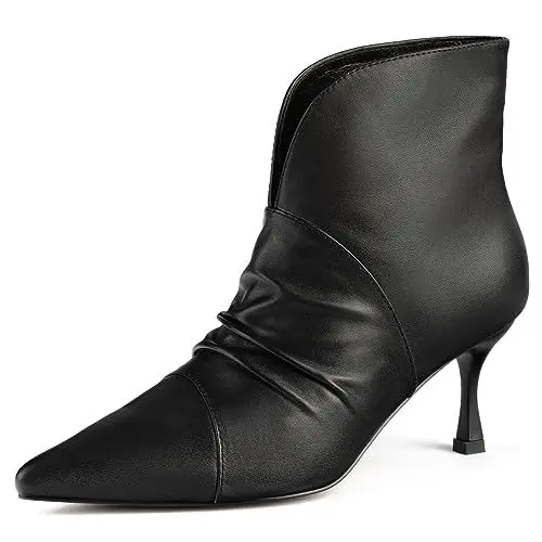 Produktbild: L37 HANDMADE SHOES Damen Stiefeletten Naturleder I Handgefertigte Schuhe I Einzigartiger Stil I End of The Night Ankle Boot, Black, 38 EU