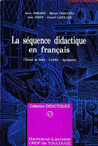 Produktbild: LA SEQUENCE DIDACTIQUE EN FRANCAIS