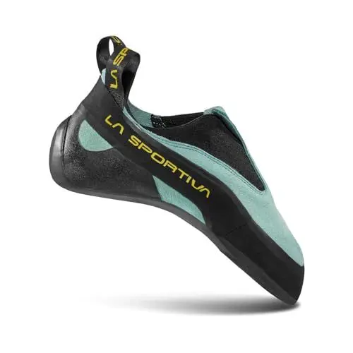Produktbild: LA SPORTIVA Cobra Blau - Präziser enganliegender Leder Kletterschuh, Größe EU 42 - Farbe Turquoise