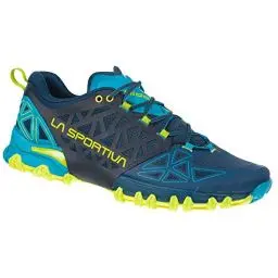 Produktbild: LA SPORTIVA M Bushido Ii Blau-Grün - Technischer komfortabler Herren Berglaufschuh, Größe EU 42.5 - Farbe Opal - Apple G