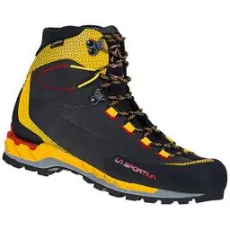 Produktbild: LA SPORTIVA M Trango Tech Leather GTX Gelb-Schwarz - Gore-Tex Leichter robuster Herren Wanderschuh, Größe EU 46 - Farb