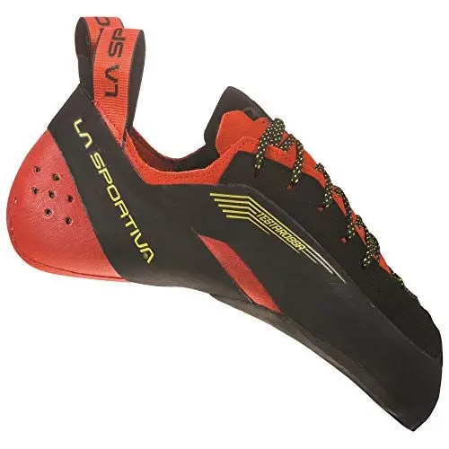 Produktbild: LA SPORTIVA Testarossa Rot - Leistungsfähiger ästhetischer Kletterschuh, Größe EU 36 - Farbe Red - Black