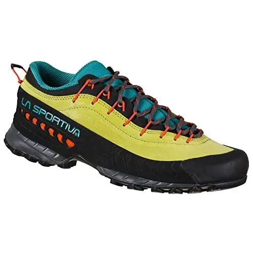 Produktbild: LA SPORTIVA W Tx 4 Grün - Leichter robuster Damen Leder-Approachschuh, Größe EU 37 - Farbe Green Banana - Lagoon