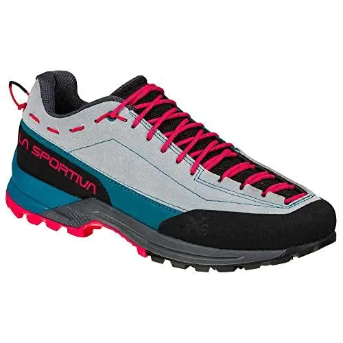 Produktbild: LA SPORTIVA W Tx Guide Leather Grau-Pink - Technischer leistungsfähiger Damen Approach Schuh, Größe EU 42 - Farbe Cloud