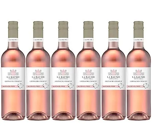 Produktbild: La Baume St Paul - Alkoholfreier Roséwein, Grenache und Cinsault - Wein ohne Alkohol (6 x 0,75L)