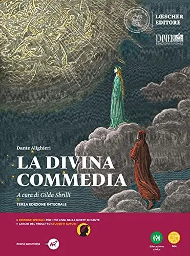Produktbild: La Divina Commedia. Ediz. integrale. Con e-book. Con espansione online