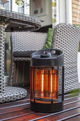 Produktbild: La Hacienda Nero Elektro Terrassenheizer