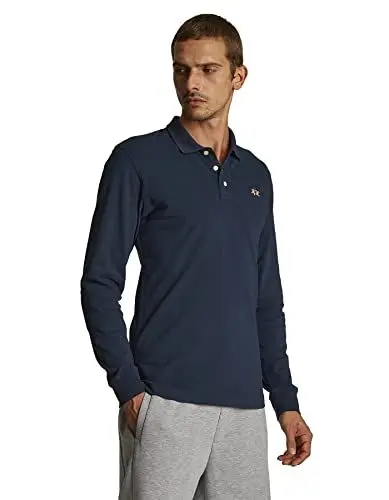 Produktbild: La Martina - Herren-Poloshirt Slim fit, Marineblau, Man