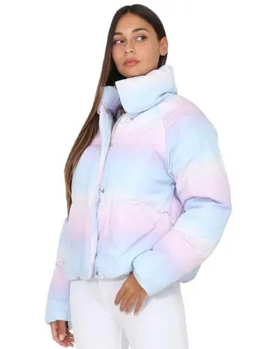 Produktbild: La Modeuse - Große Steppjacke, mehrfarbig, XL