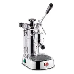 Produktbild: La Pavoni LPLPLQ01EU, Espressomaschine Professional Lusso, Chrome/noir