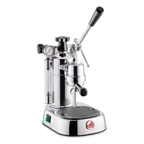Produktbild: La Pavoni LPLPLQ01EU, Espressomaschine Professional Lusso, Chrome/noir