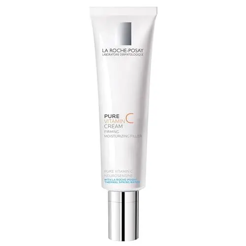 Produktbild: La Roche Posay Pure Vitamin C Leicht, Anti-Aging-Gesichtscreme mit Vitamin C und Hyaluron, Gesichtspflege für normale Haut bis Mischhaut, Feuchtigkeit spendende Anti-Falten-Creme, 40 ml
