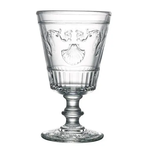 Produktbild: La Rochère Verkostungsglas Weinglas Versailles Muschel Ornamente 400ml - 6er Set