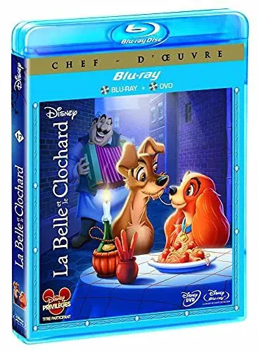Produktbild: La belle et le clochard (Blu-ray) (FR Import)