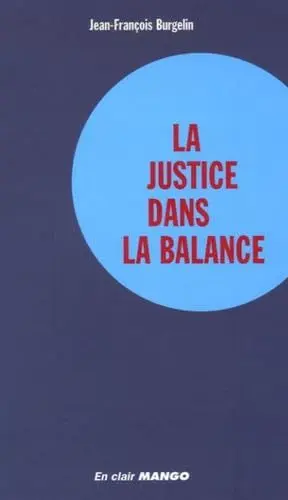 Produktbild: La justice dans la balance