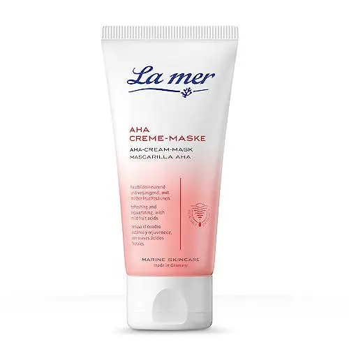 Produktbild: La mer AHA-Creme-Maske - Erfrischende Effekt-Maske für das Gesicht - Unterstützt die Hauterneuerung - Stark feuchtigkeitsbindend und aufpolsternd - Mit milden Fruchtsäuren - 50 ml