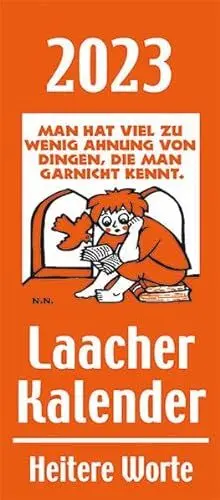 Produktbild: Laacher Kalender Heitere Worte 2023