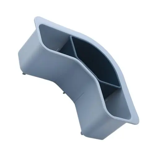 Produktbild: LABRIMP 1Stk Abtropfkorb kitchen helper kitchenaide küchengeräte kitchensink Waschbecken Lagerregal Spülkorbsieb Lagerregale dreieckiger spülenhalter dreieckiges Spülbeckengestell pp Blue