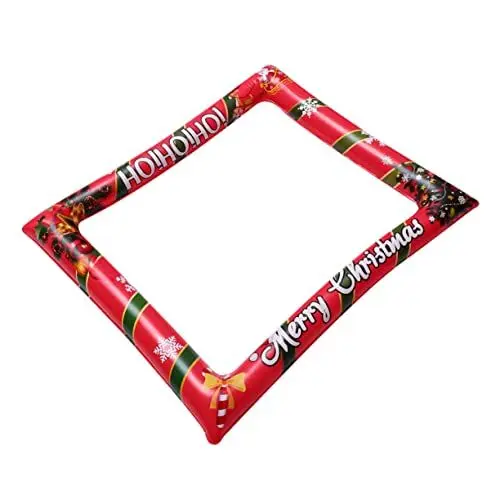 Produktbild: LABRIMP Sicherheitsmaterial Fotorahmen Rot Weihnachtsbedarf Für Party Weihnachtsdekor