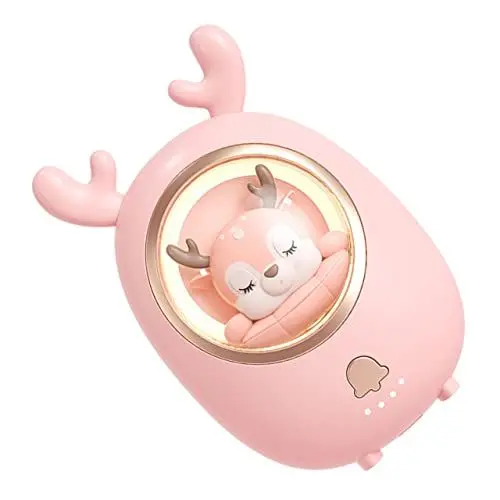 Produktbild: LABRIMP 1 Satz Elch Warmes Baby Wiederaufladbarer Handwärmer Süßer Handwärmer Winter Handwärmer Cartoon-handwärmer Damen Handwärmer Heiße Hände Handwärmer Abs Powerbank Mini Fräulein