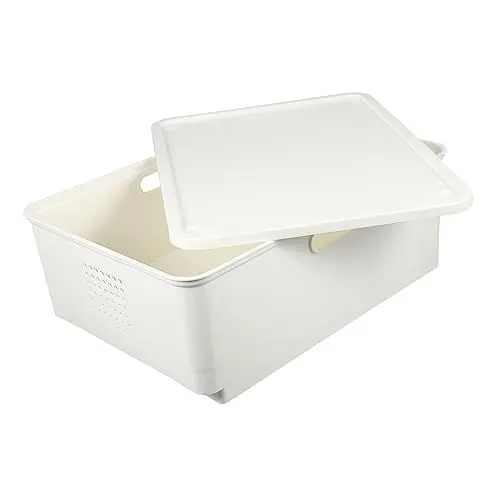 Produktbild: LABRIMP Aufbewahrungsbox Im Japanischen Stil Mit Abdeckung Desktop-aufbewahrungsbox Kunststoff-organisationsbehälter Home Essential