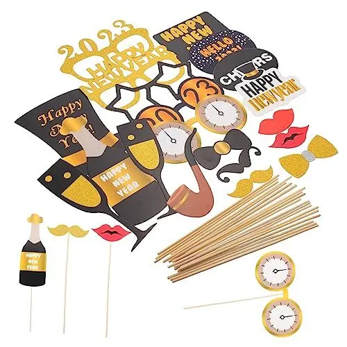Produktbild: LABRIMP 20-teiliges Fotorequisitenpapier Für Neujahrsfotodekor Party-Foto-zubehör Händedesign