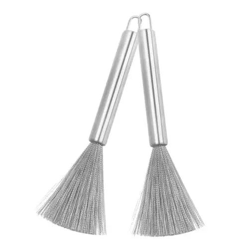 Produktbild: LABRIMP 2stücke Geschirr Reinigungsbürste Mit Langem Griff Topfbürste Spülbürste Wok Reiniger Scheuerbürste Für Küche Tellerwaschbürste Kleine Reinigungsbürste