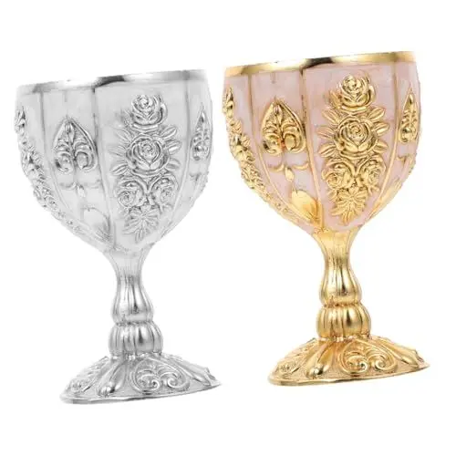 Produktbild: LABRIMP Metallbecher Für Hochzeiten Dekorative Trinkbecher Wasser- Tee- Und Weinbecher Für Die Inneneinrichtung