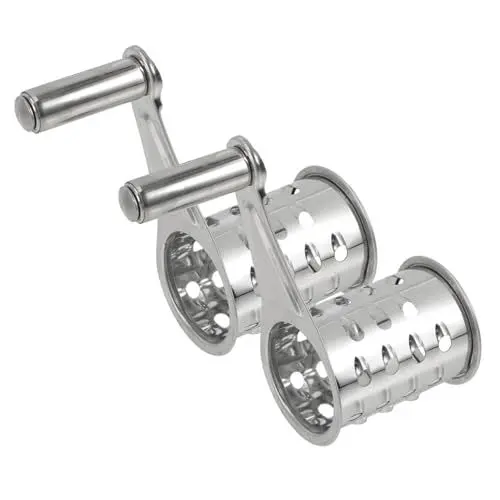 Produktbild: LABRIMP 2stücke Handbetriebene Käsereibe Rotierender Käsezerkleinerer Mit Ergonomischem Griff Für Einfache Handhabung Küche